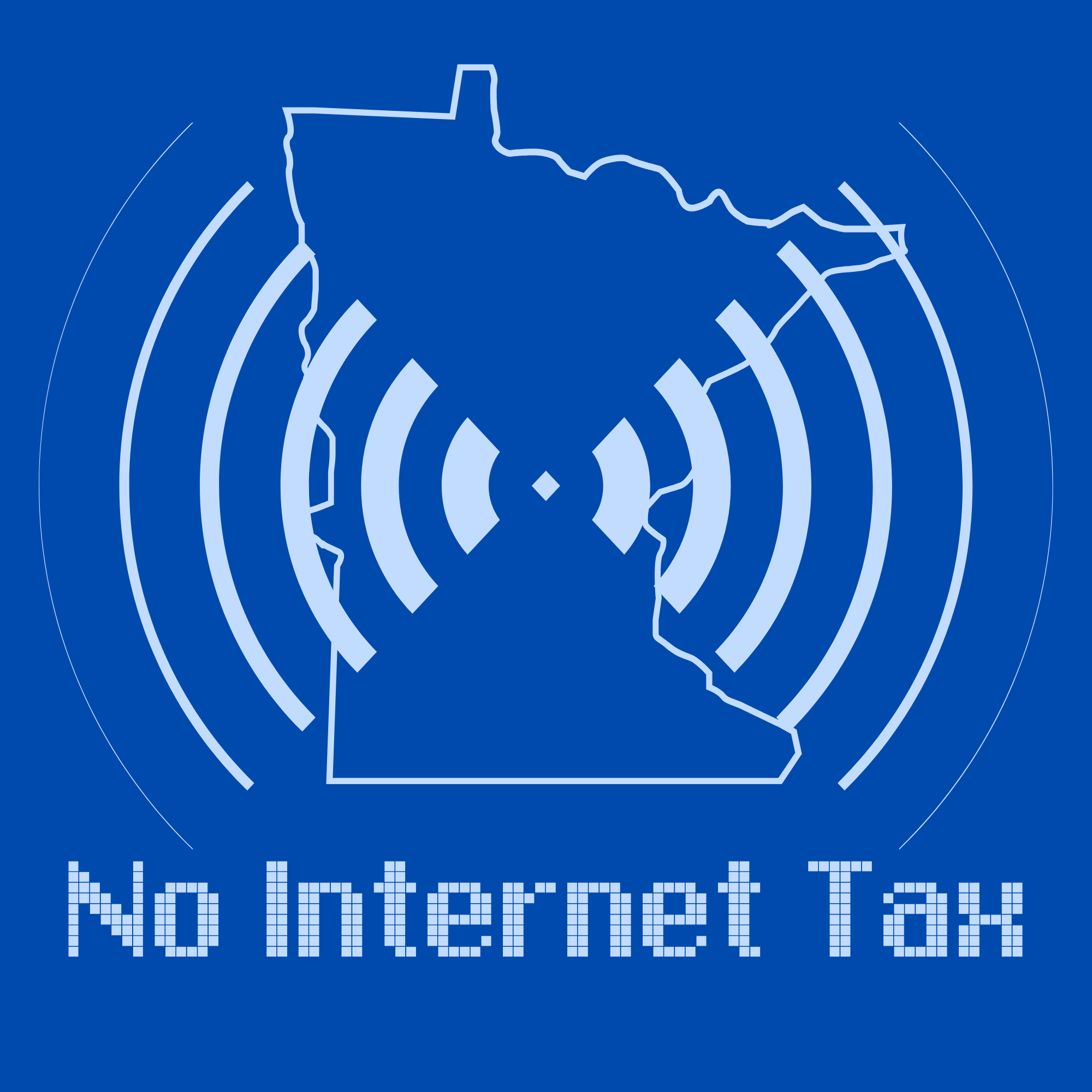 No Internet Tax Logo